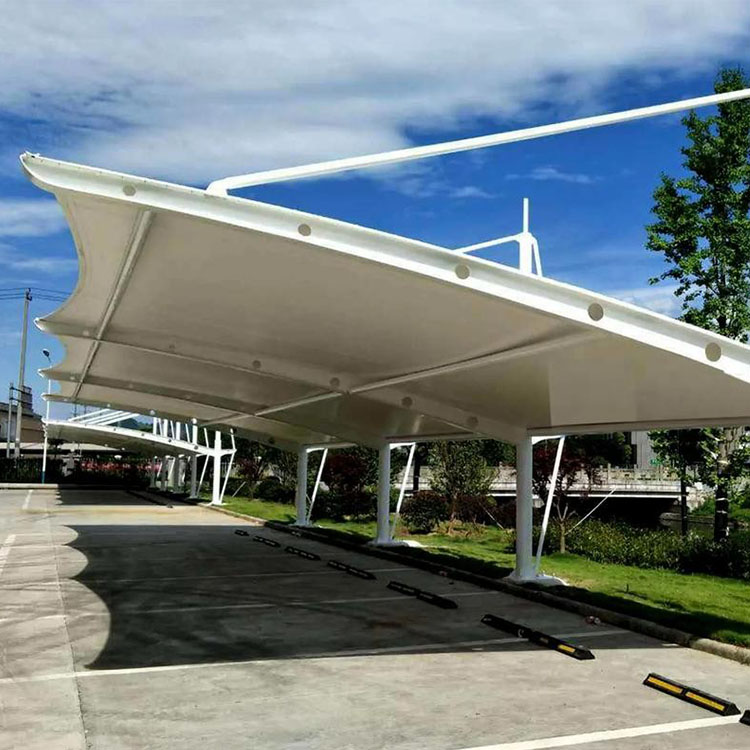 汤原县膜结构汽车棚