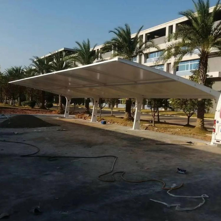 汤原县膜结构汽车棚